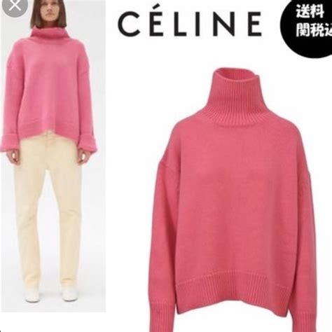 celine sweat suit|Celine cashmere sweater.